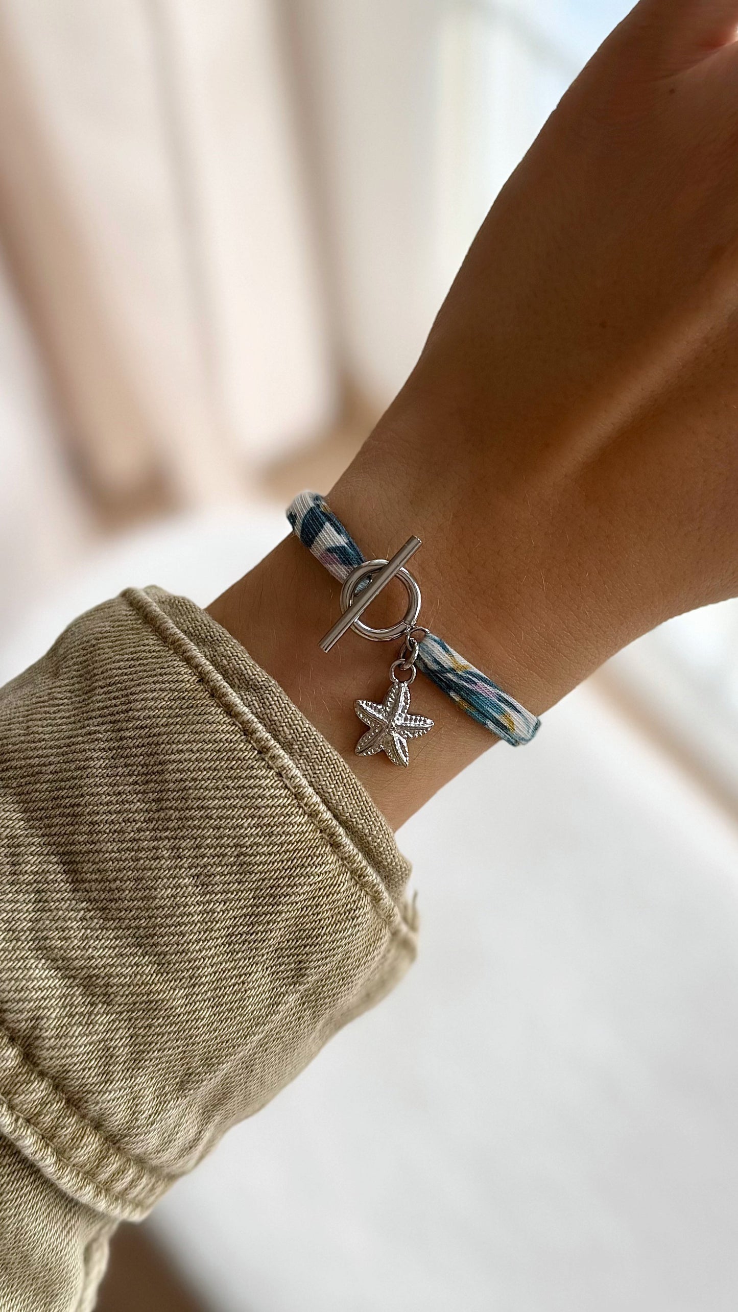 AMY Argenté Tricolore