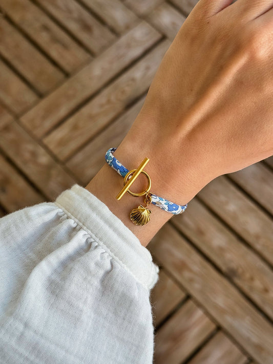 PAOLA Doré Bleu