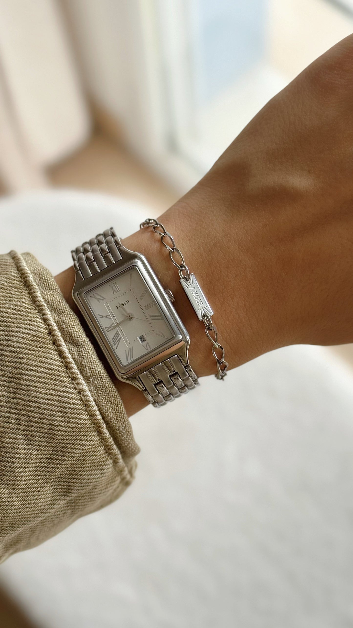 Bracelet AMOUR Argenté