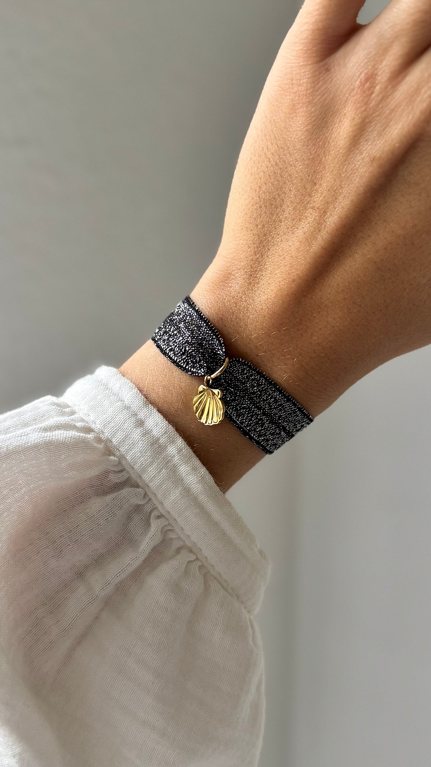 Bracelet LOLA Doré - Noir